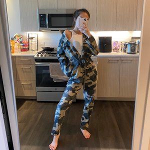 Naked wardrobe all out army jumpsuit
